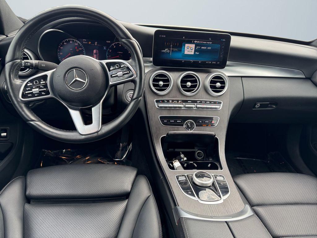 used 2021 Mercedes-Benz C-Class car, priced at $27,300