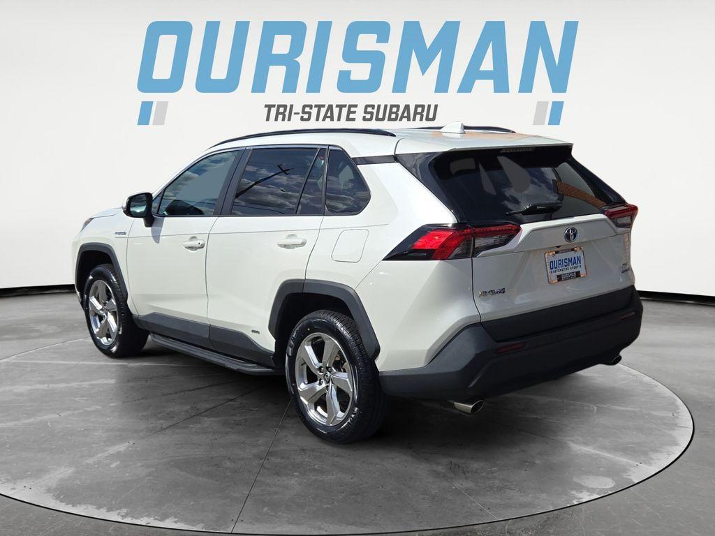 used 2021 Toyota RAV4 Hybrid car, priced at $28,000