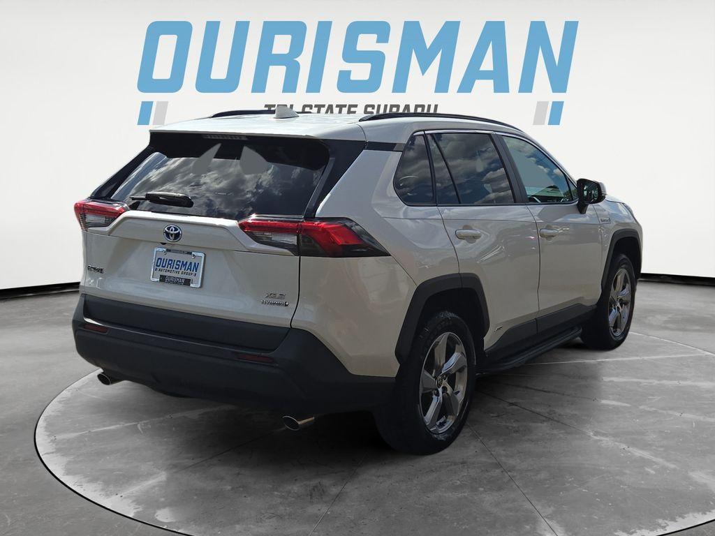 used 2021 Toyota RAV4 Hybrid car, priced at $28,000