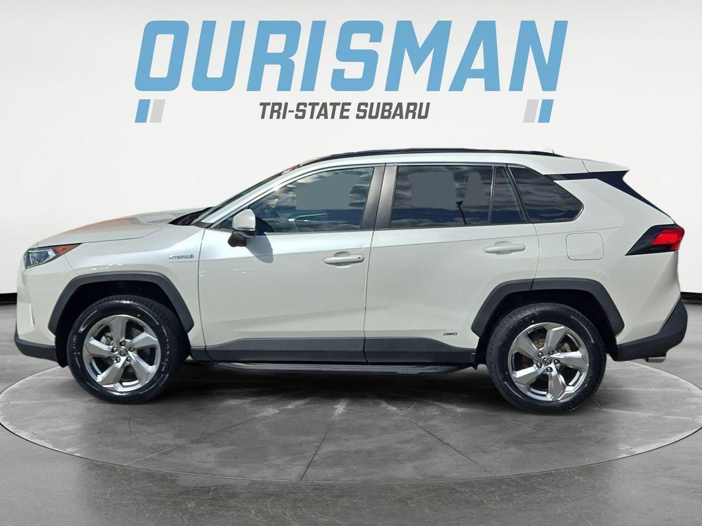used 2021 Toyota RAV4 Hybrid car, priced at $28,000