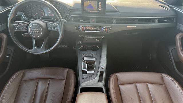 used 2018 Audi A4 car, priced at $17,500