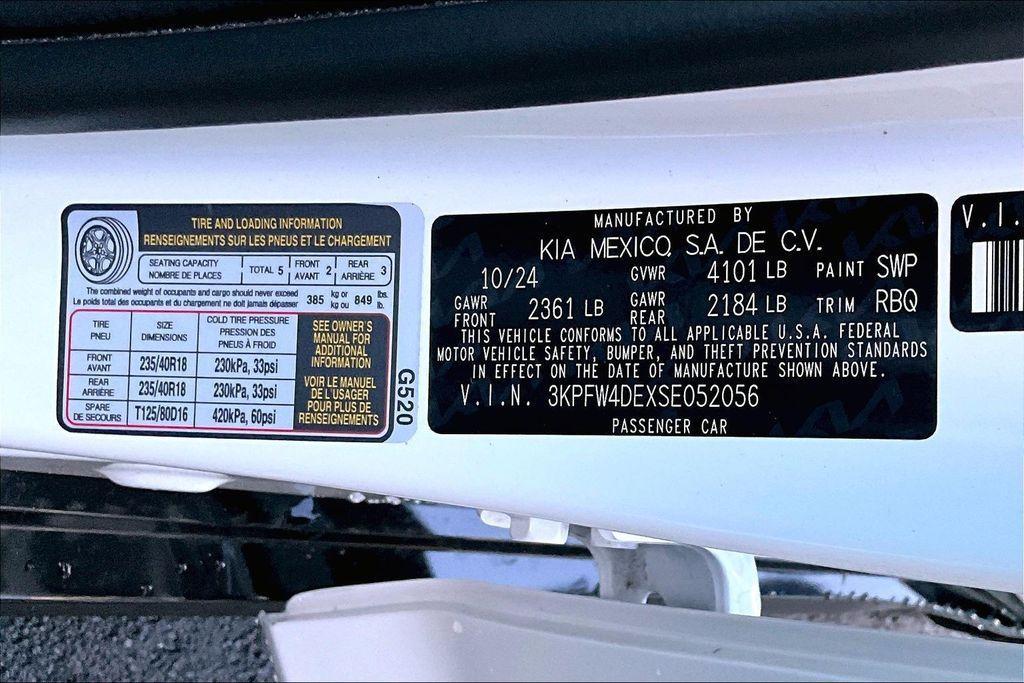 used 2025 Kia K4 car, priced at $24,998