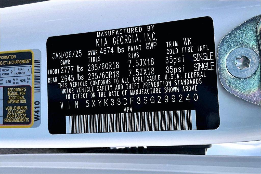 used 2025 Kia Sportage car, priced at $27,894