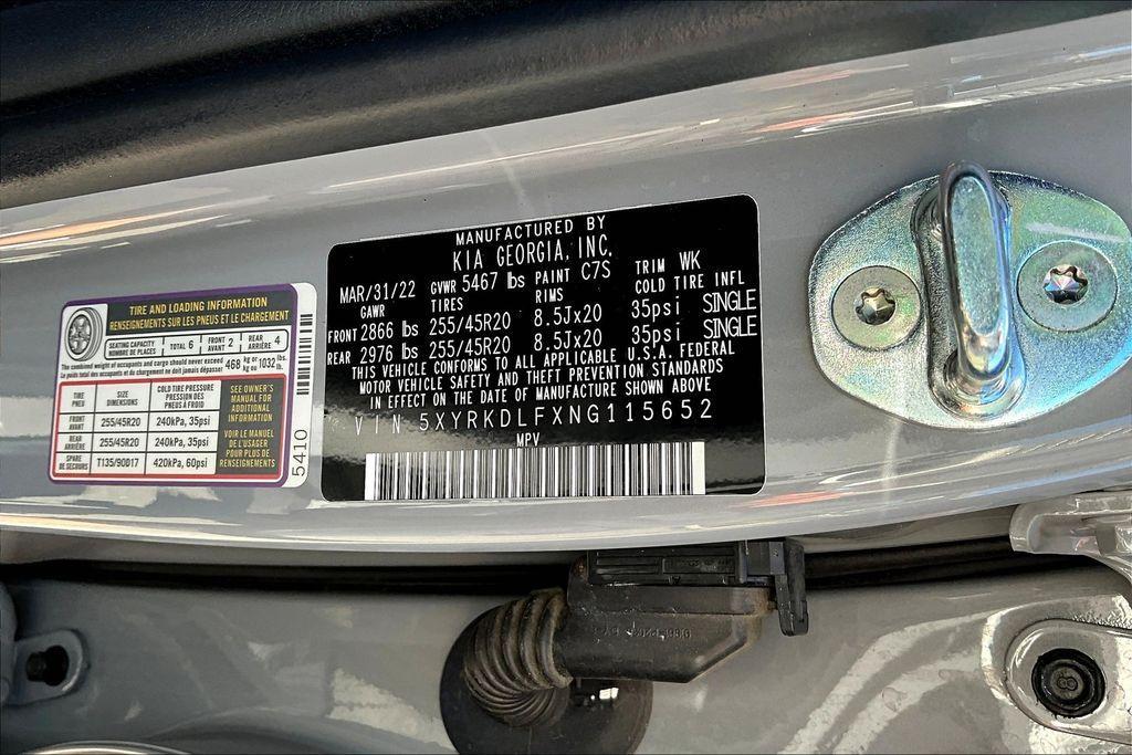 used 2022 Kia Sorento car, priced at $30,127