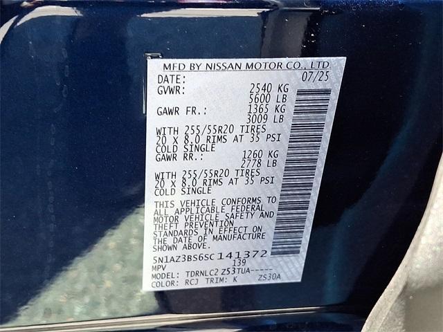 new 2025 Nissan Murano car, priced at $35,538