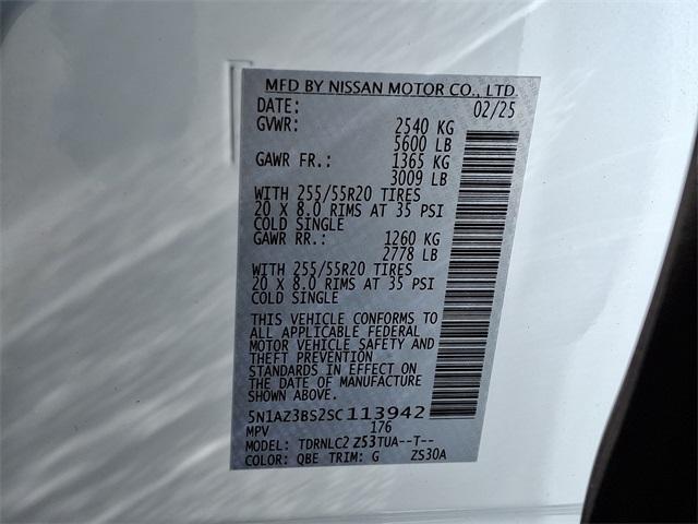 new 2025 Nissan Murano car, priced at $42,361