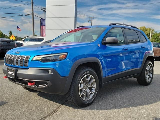 used 2021 Jeep Cherokee car, priced at $24,944