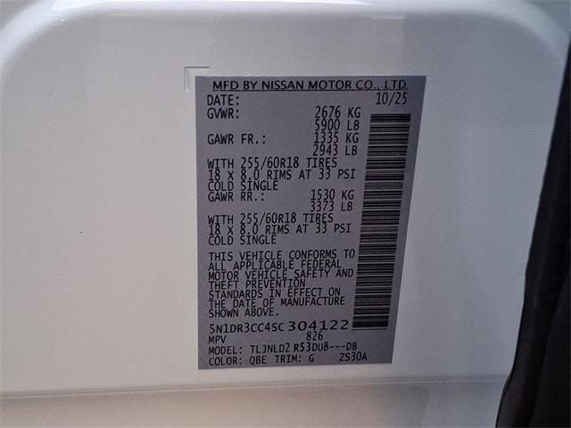 new 2025 Nissan Pathfinder car, priced at $39,074