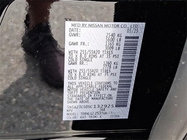 new 2025 Nissan Murano car, priced at $42,818
