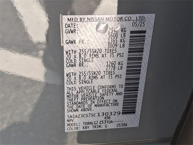 new 2025 Nissan Murano car, priced at $48,055