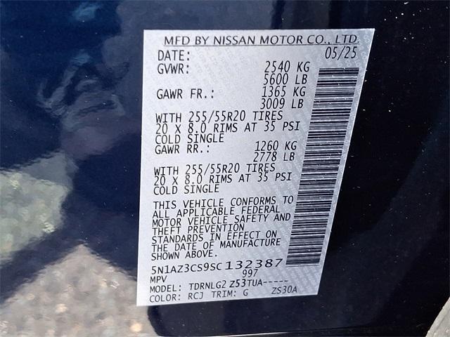 new 2025 Nissan Murano car, priced at $46,603