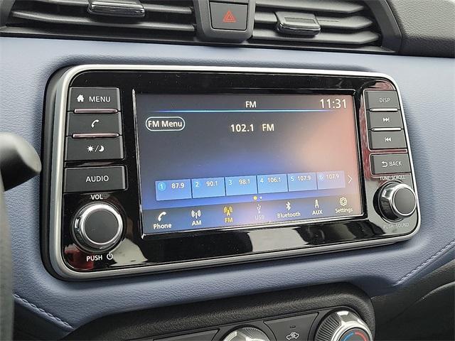 new 2025 Nissan Versa car, priced at $22,300