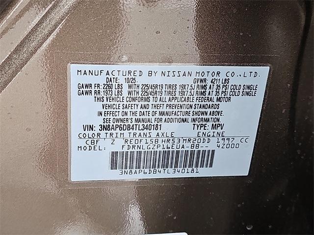 new 2026 Nissan Kicks car, priced at $30,020