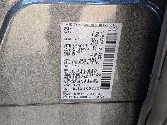 new 2025 Nissan Pathfinder car, priced at $38,670