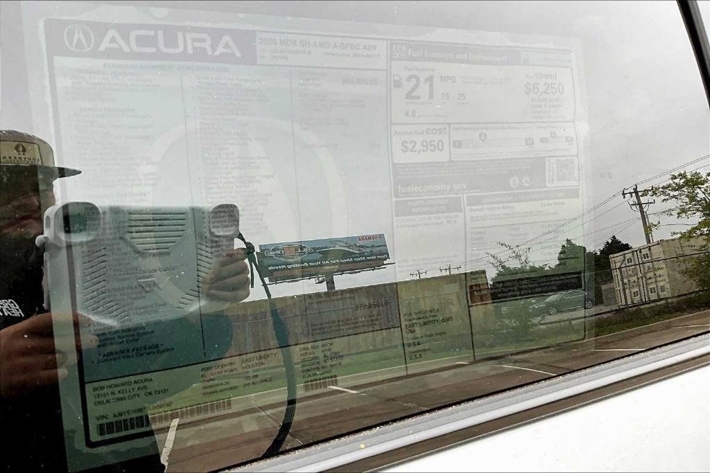 new 2026 Acura MDX car, priced at $70,850