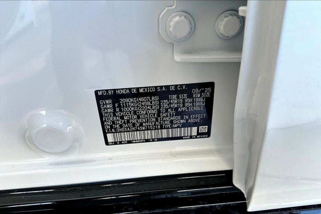 new 2025 Acura ADX car, priced at $45,950