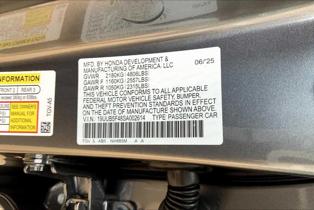 new 2025 Acura TLX car, priced at $48,690