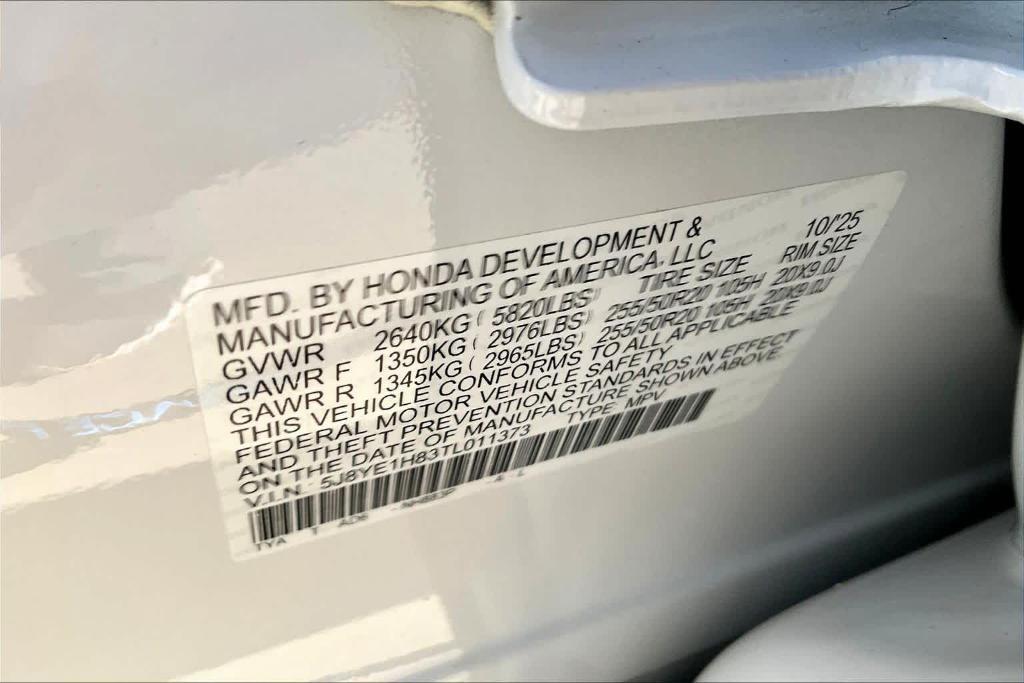 new 2026 Acura MDX car, priced at $68,850