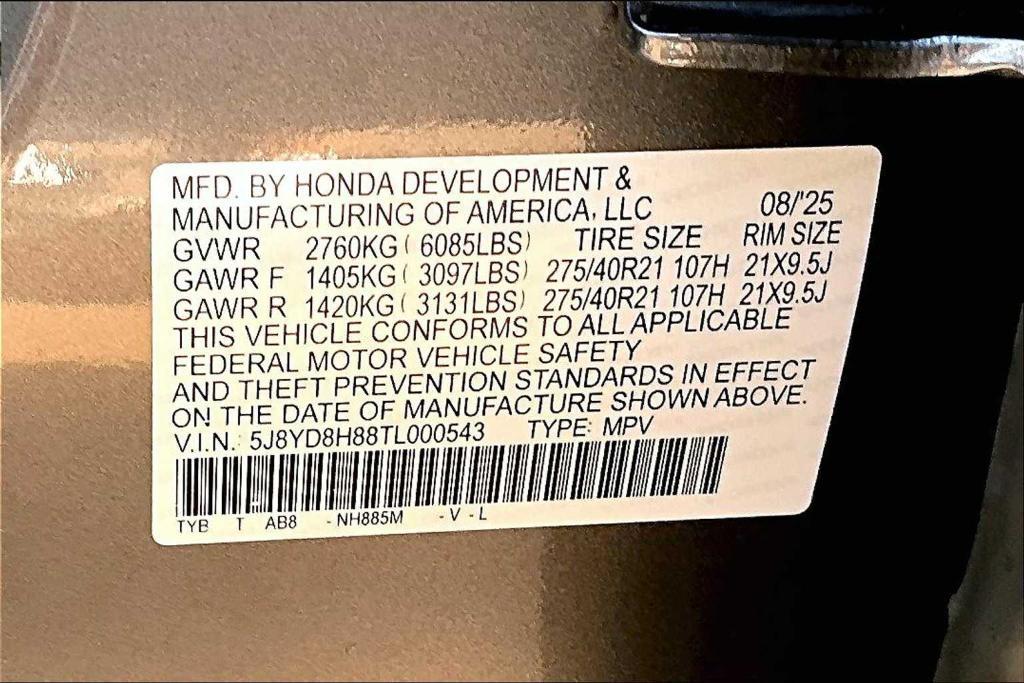 new 2026 Acura MDX car, priced at $77,800