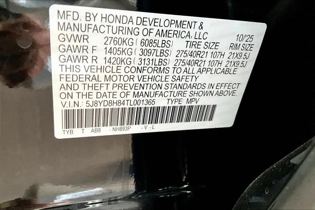 new 2026 Acura MDX car, priced at $77,800