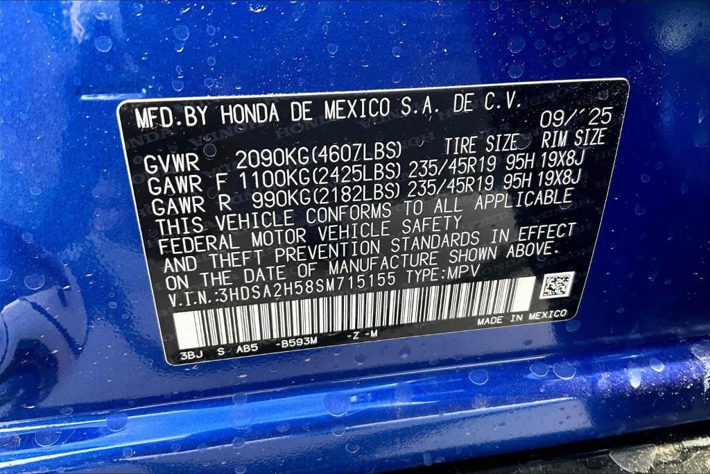 new 2025 Acura ADX car, priced at $41,350