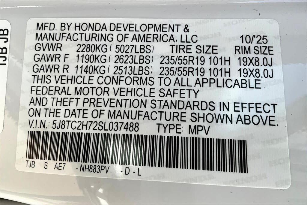 new 2025 Acura RDX car, priced at $54,400