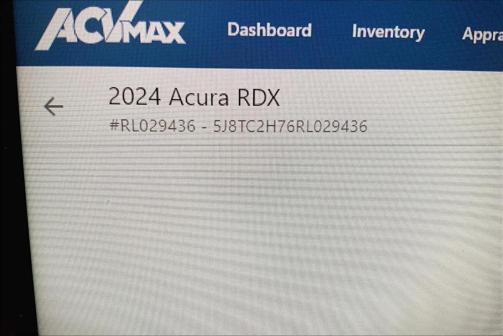 new 2024 Acura RDX car, priced at $55,595