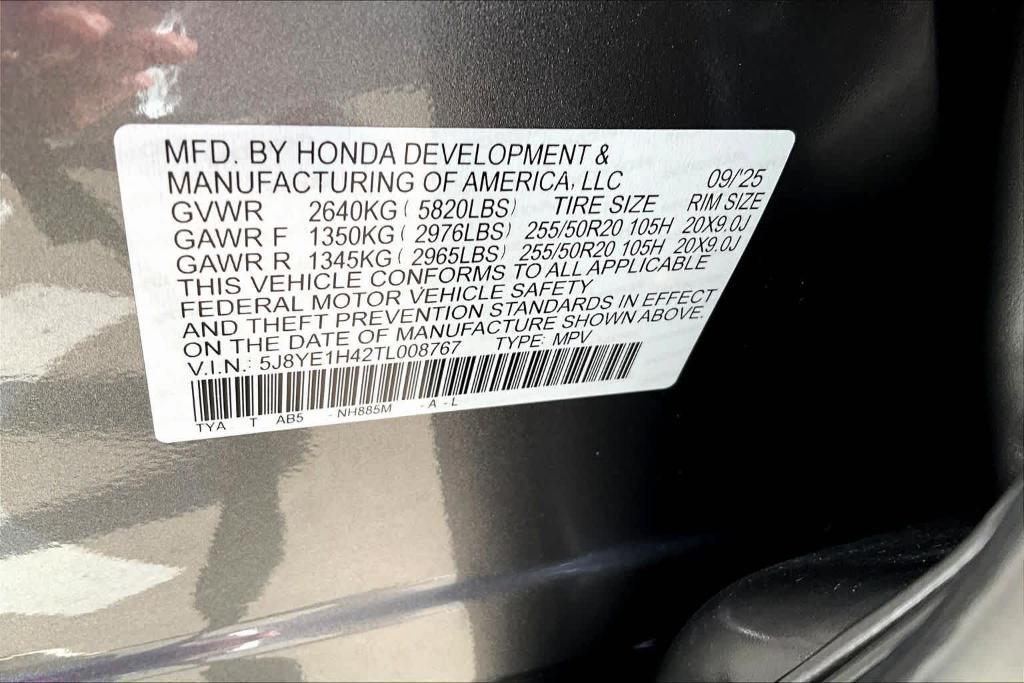 new 2026 Acura MDX car, priced at $61,350