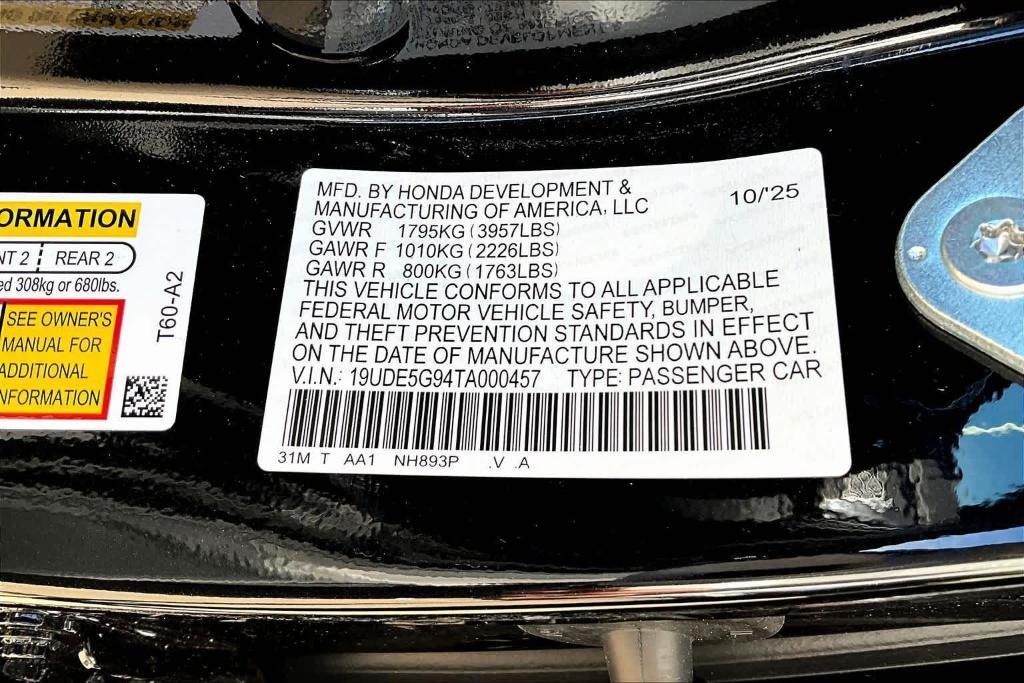 new 2026 Acura Integra car, priced at $55,195