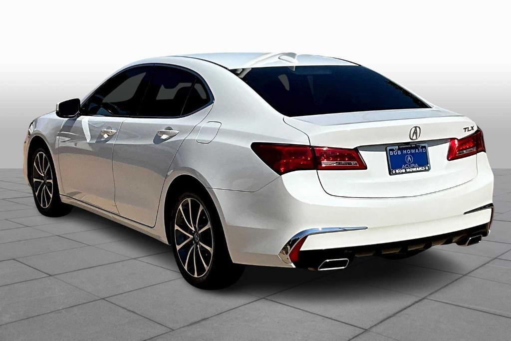 used 2018 Acura TLX car, priced at $17,495