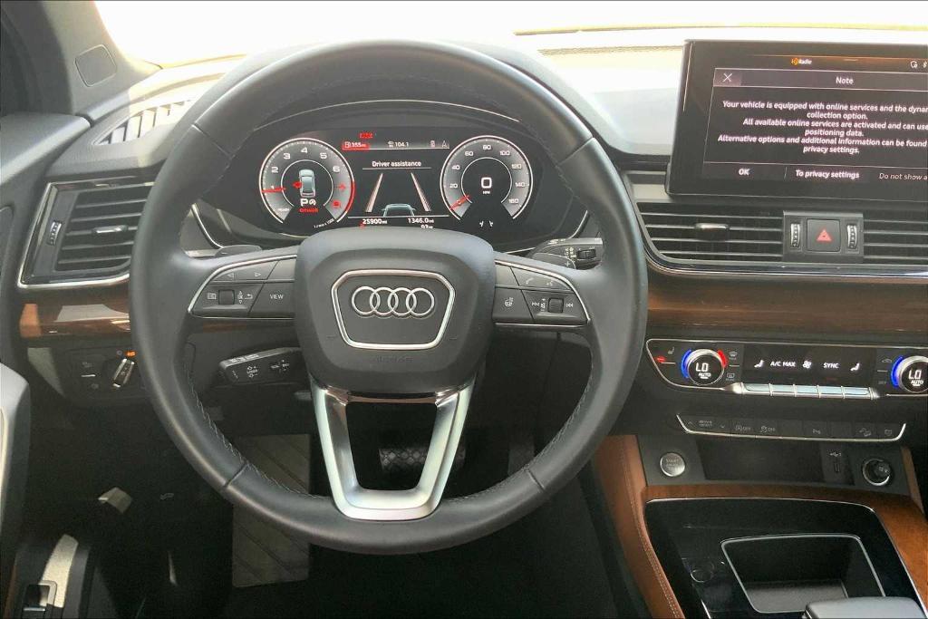used 2022 Audi Q5 car, priced at $35,995