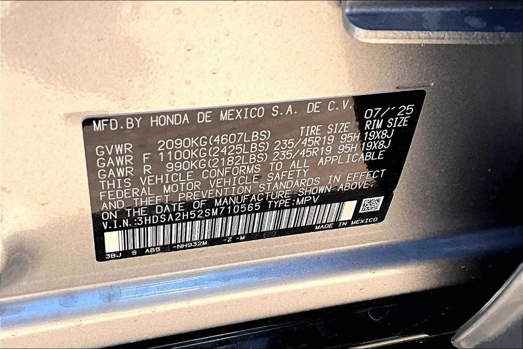 new 2025 Acura ADX car, priced at $42,845