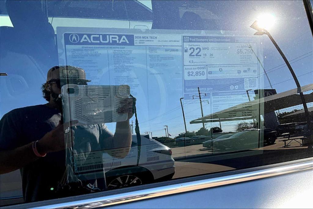 new 2026 Acura MDX car, priced at $59,150