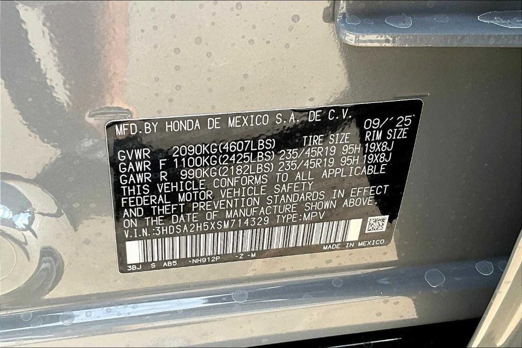 new 2025 Acura ADX car, priced at $41,950