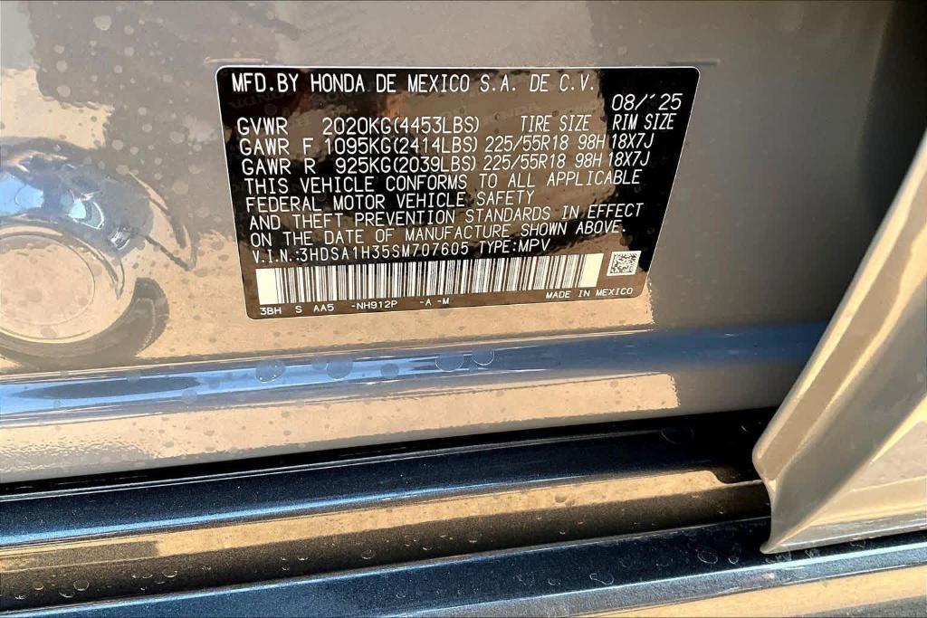 new 2025 Acura ADX car, priced at $36,950