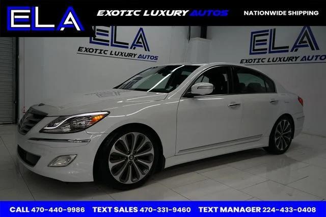 used 2014 Hyundai Genesis car, priced at $14,900