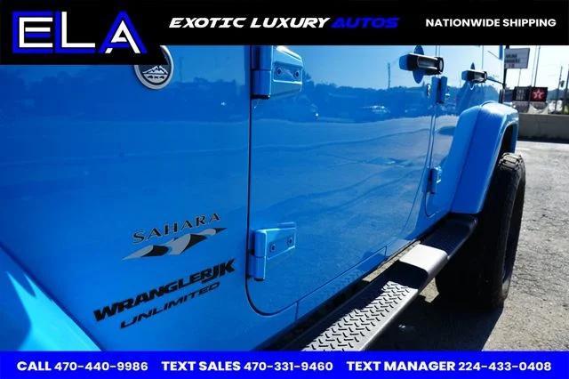 used 2018 Jeep Wrangler JK Unlimited car, priced at $27,500