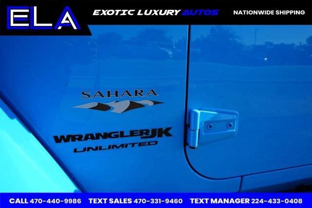 used 2018 Jeep Wrangler JK Unlimited car, priced at $27,500