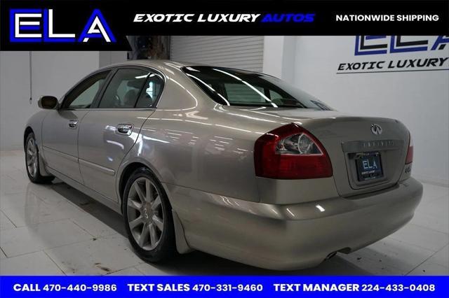 used 2002 INFINITI Q45 car, priced at $10,900