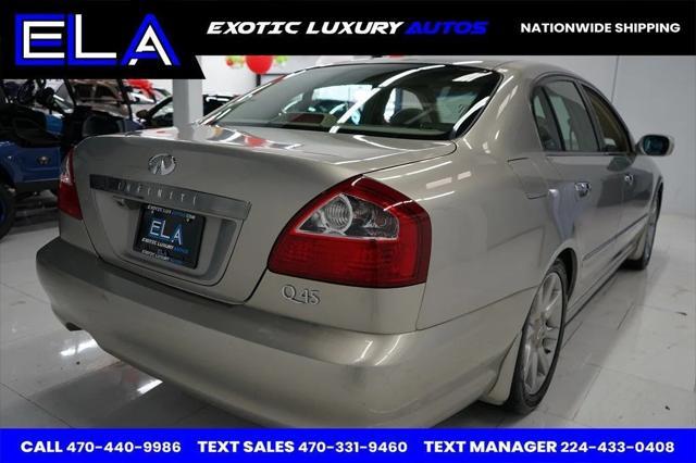 used 2002 INFINITI Q45 car, priced at $10,900