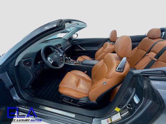 used 2012 Lexus IS 250C car, priced at $17,900
