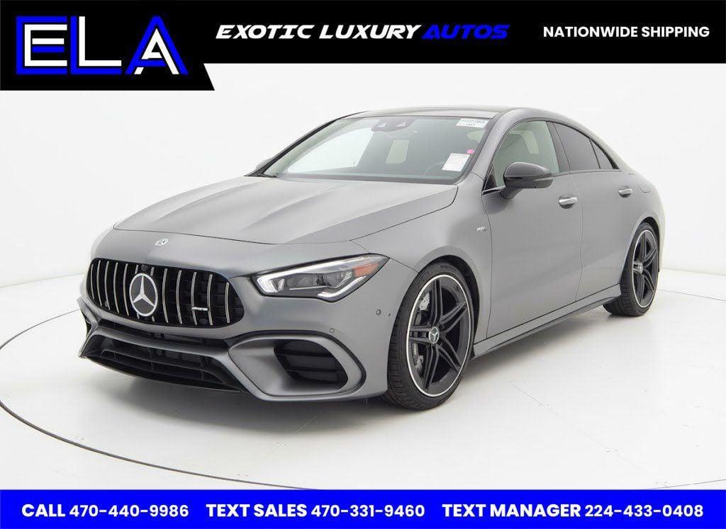 used 2021 Mercedes-Benz AMG CLA 45 car, priced at $38,900