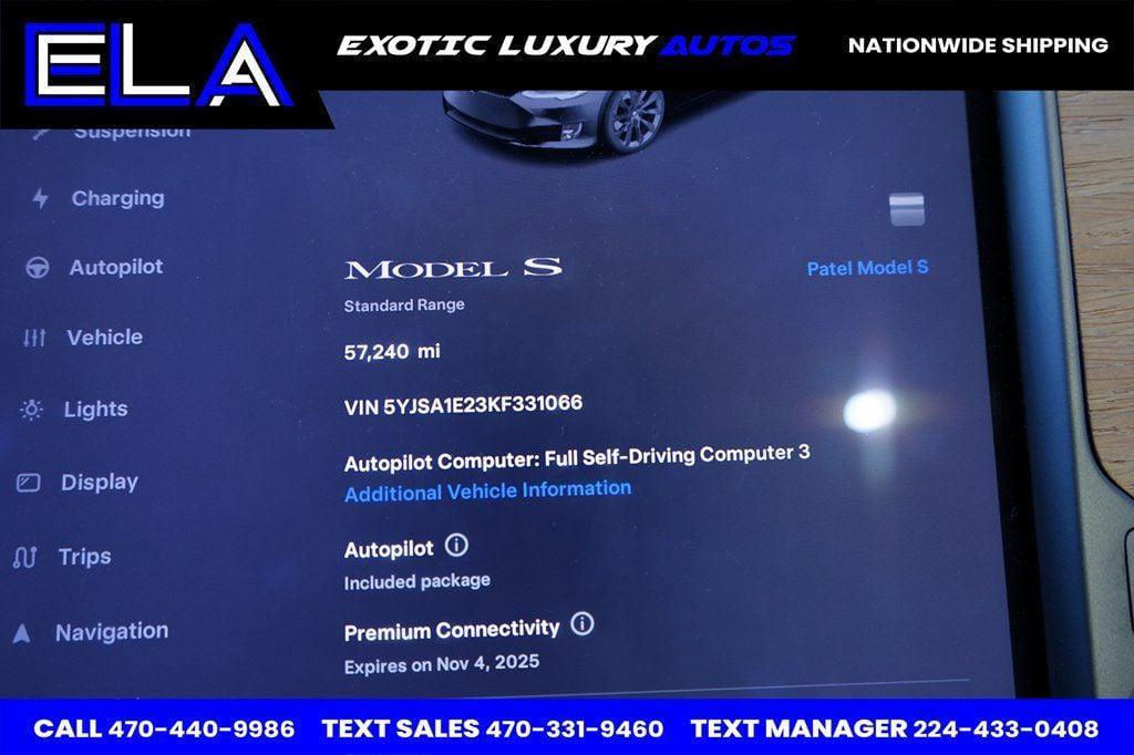 used 2019 Tesla Model S car, priced at $28,900