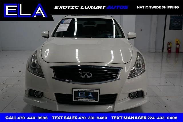 used 2011 INFINITI G37x car, priced at $13,400