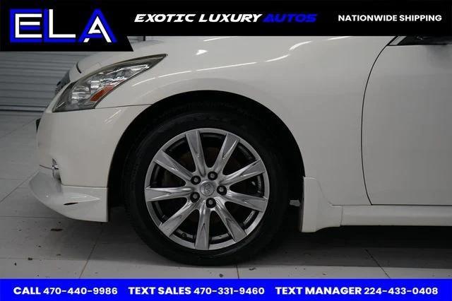 used 2011 INFINITI G37x car, priced at $13,400