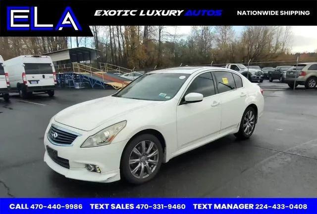 used 2011 INFINITI G37x car, priced at $13,900