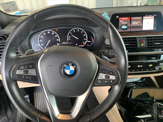 used 2021 BMW X3 car, priced at $27,498