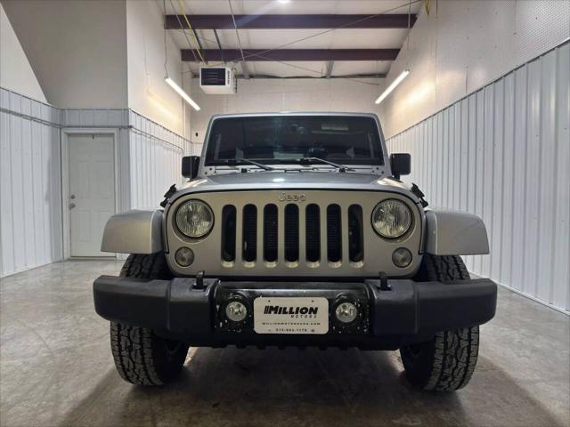 used 2015 Jeep Wrangler Unlimited car, priced at $18,990