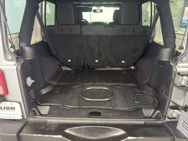 used 2015 Jeep Wrangler Unlimited car, priced at $18,990