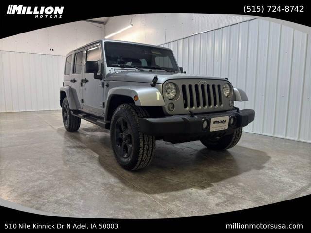 used 2015 Jeep Wrangler Unlimited car, priced at $17,900